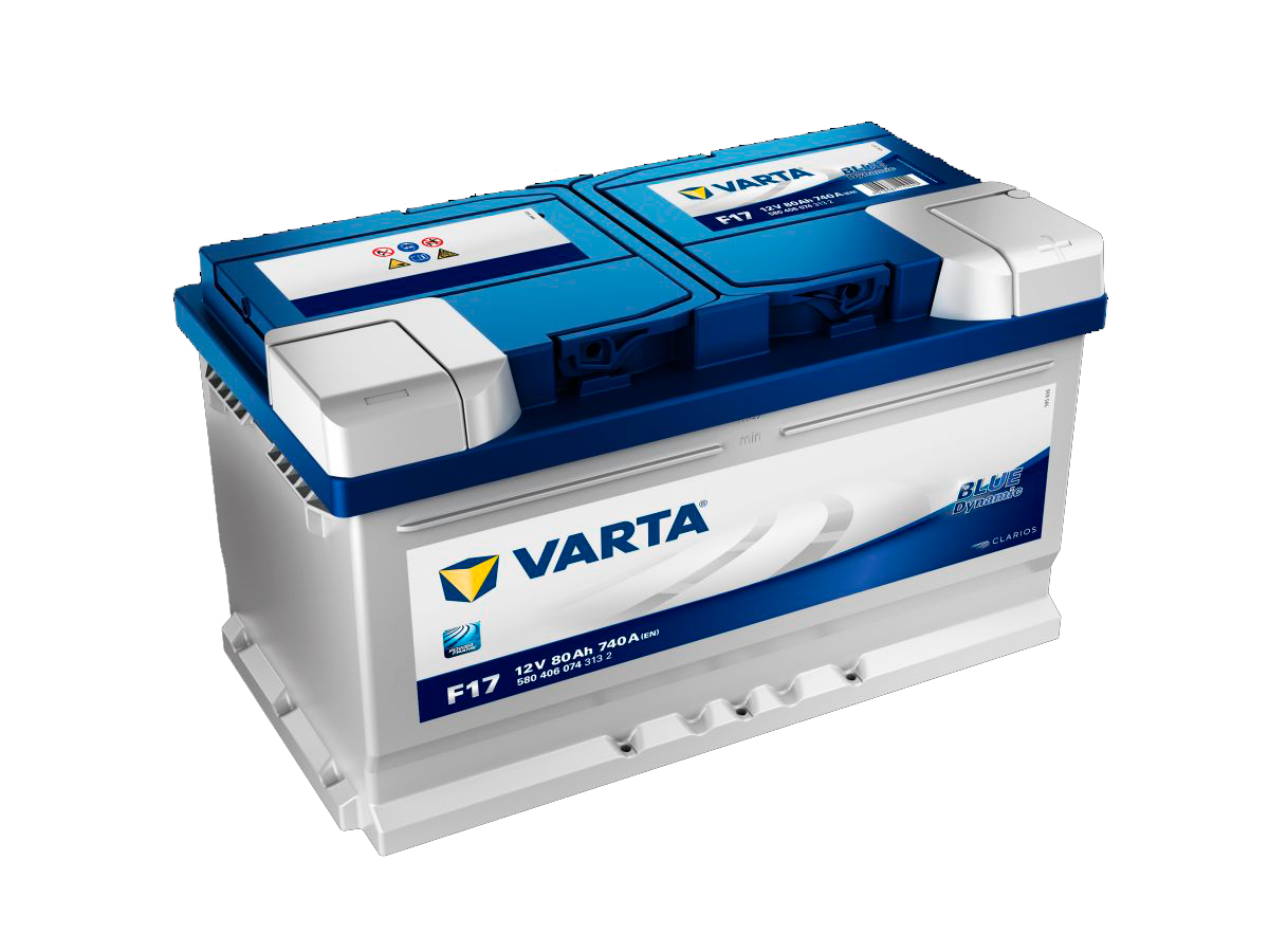 Аккумулятор VARTA BLUE DYNAMIC 12V 80Ah 740A (315x175x175) ОП